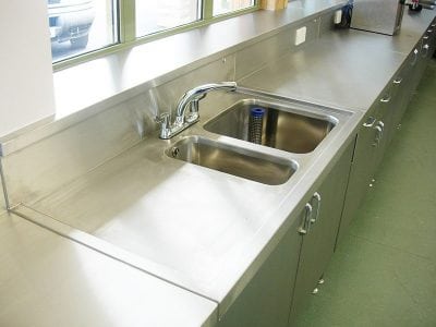 industrial stainless steel sinks