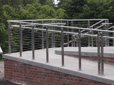 Balustrade, railings and handrails